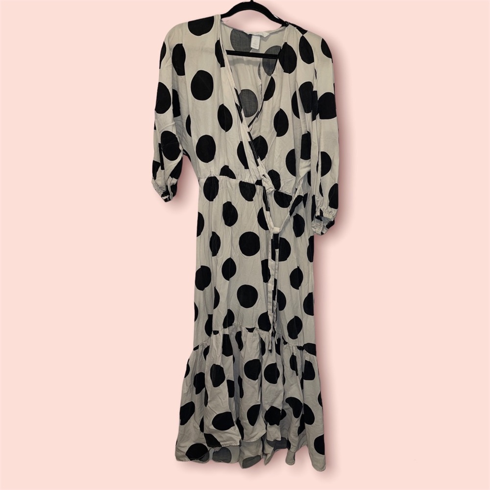 H&M polka dot dress